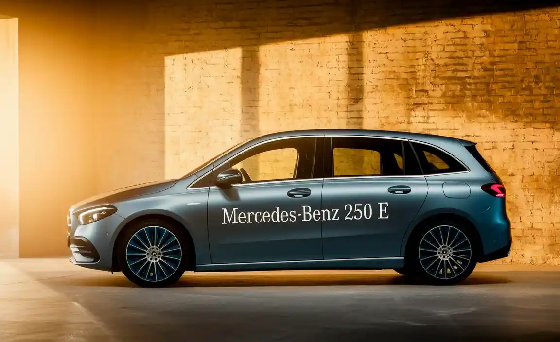 Overview Of The Mercedes‑Benz B 250 E
